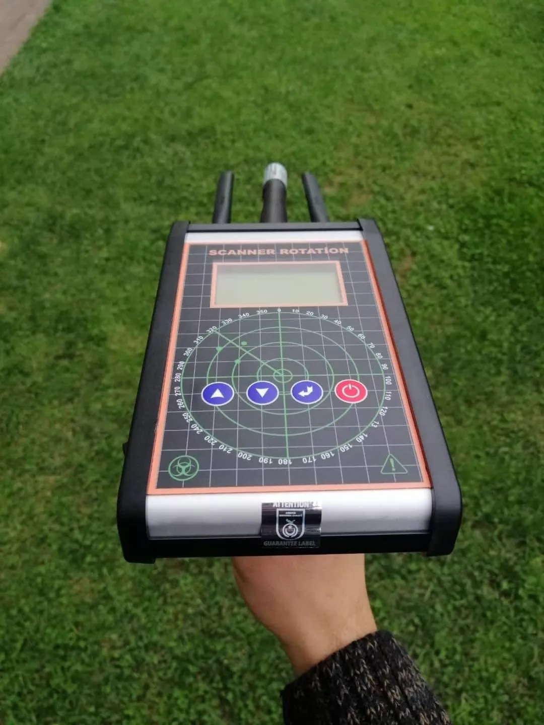 SCANNER ROTATION PI Alan Tarama Dedektörü